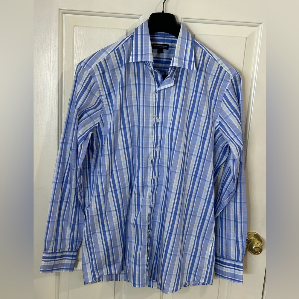 Peter Millar Men’s Large Crown Crafted Button Down Shirt